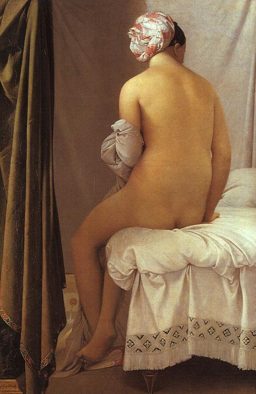 Jean-Auguste Dominique Ingres The Valpincon Bather Sweden oil painting art